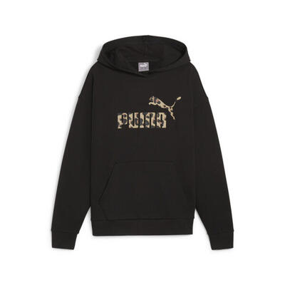 Felpa con cappuccio ESS+ ANIMAL da donna PUMA Black