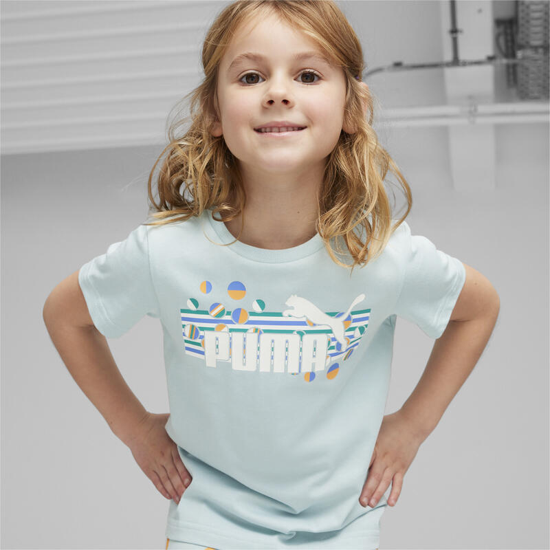 ESS+ SUMMER CAMP T-shirt voor kinderen PUMA