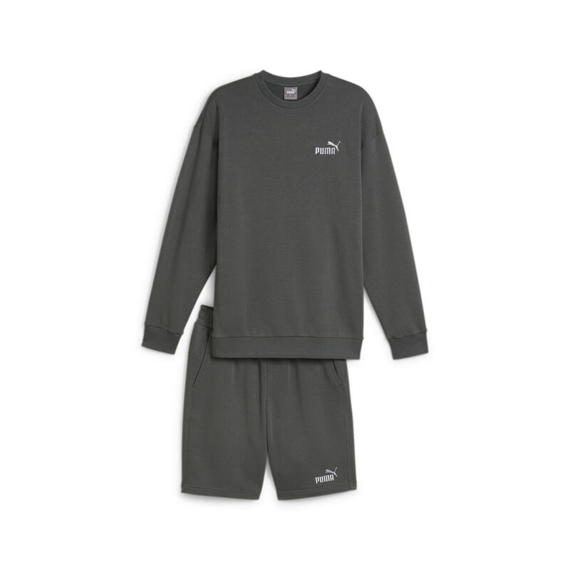 Relaxed Sweatsuit voor heren PUMA Mineral Gray