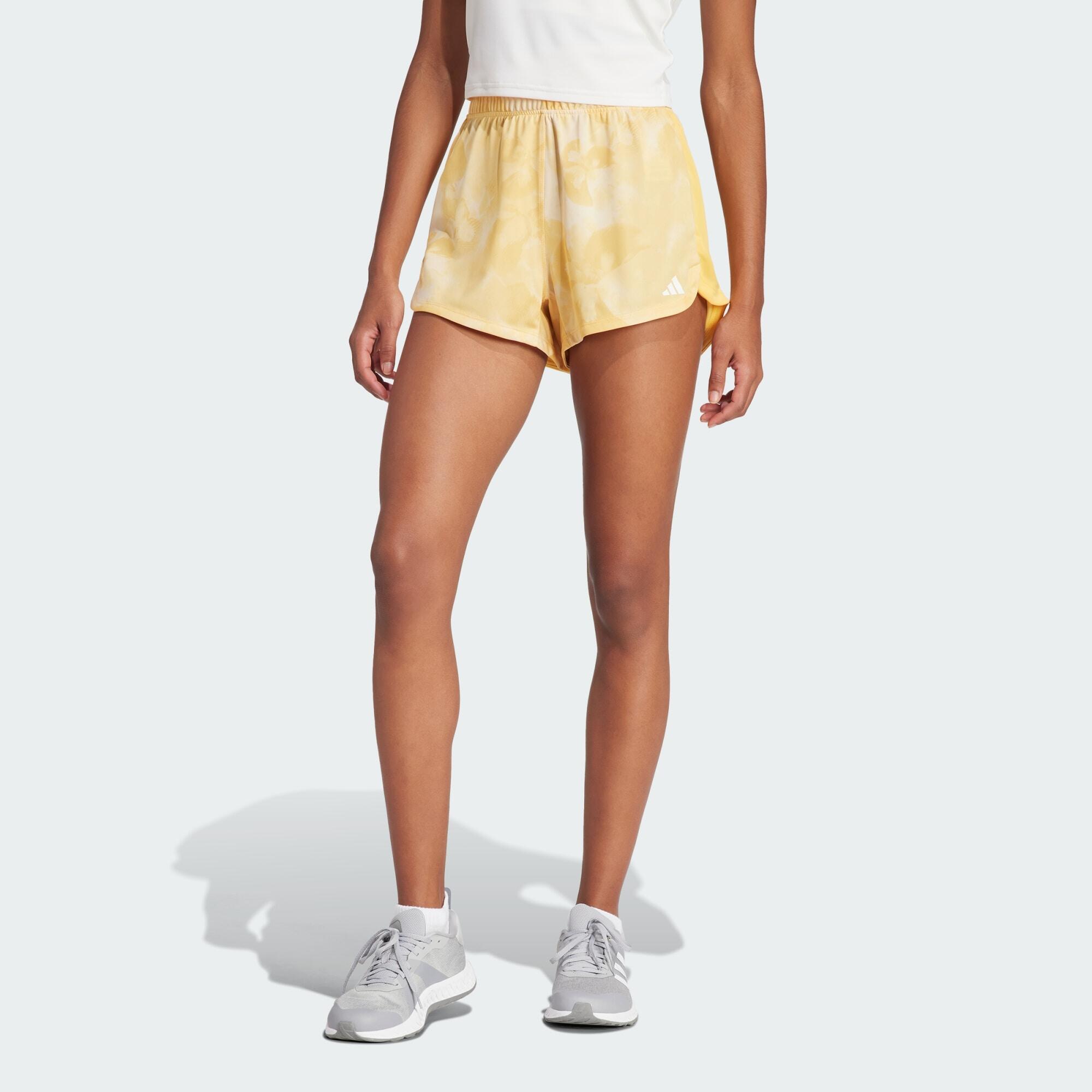 Pacer Essentials AOP Flower Tie-Dye knit shorts