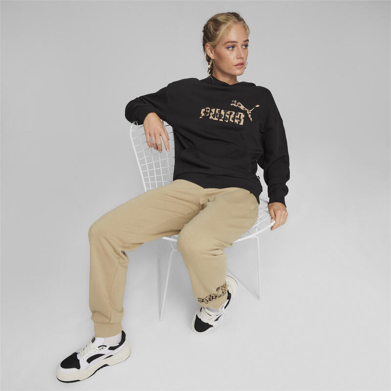 Sudadera ESS+ ANIMAL Mujer PUMA Black