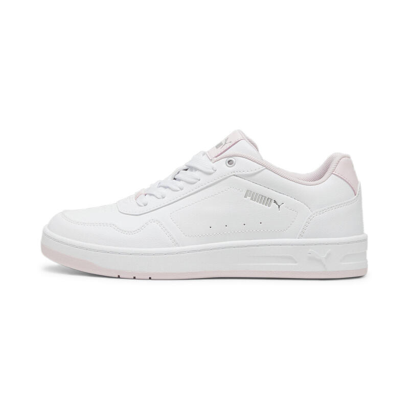 Tenis Mujer Court Classy PUMA White Whisp Of Pink Silver Gray