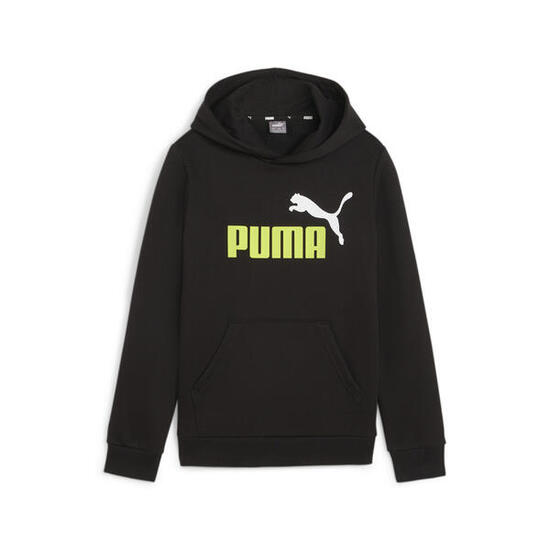 Hoodie bicolore à gros logo Essentials+ Enfant et Adolescent PUMA