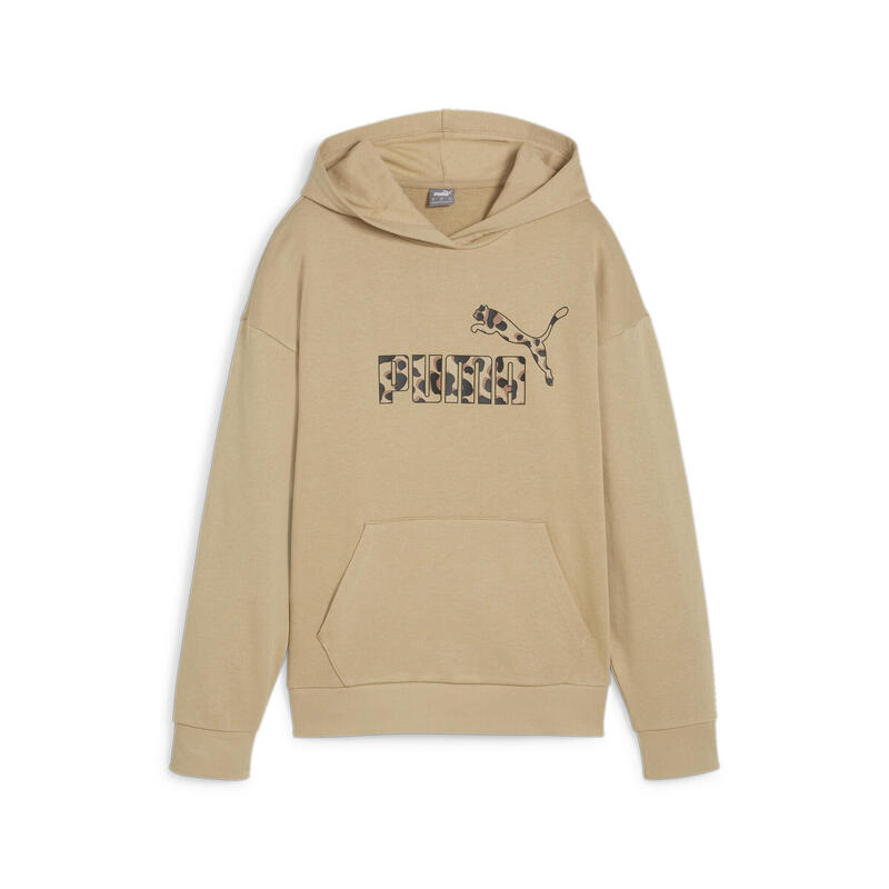 Hoodie ESS+ ANIMAL Femme PUMA Prairie Tan Beige