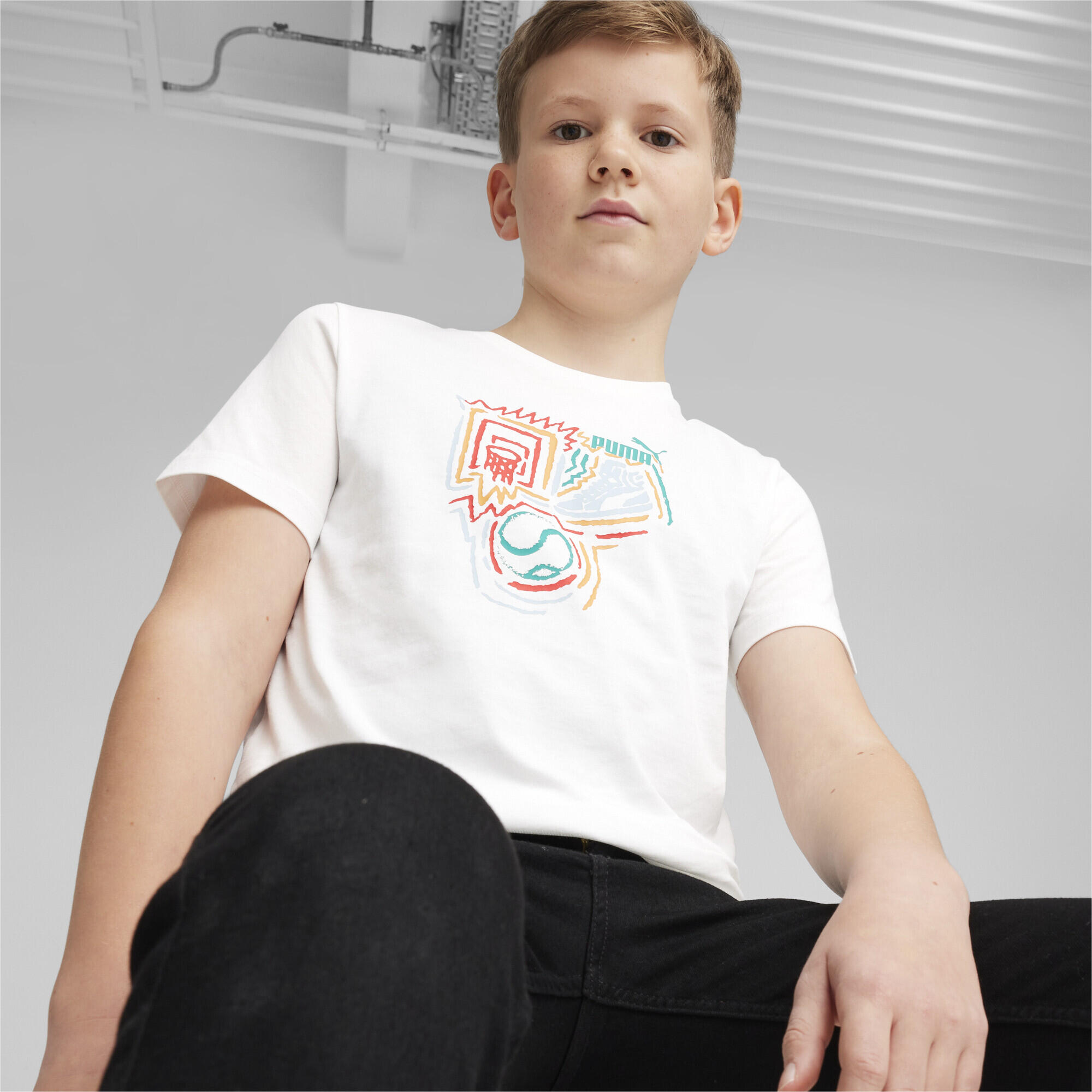Camiseta Niño GRÁFICOS Year of Sports PUMA 2/5