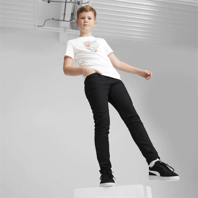 PUMA Camiseta Graphics Year Junior - Alb