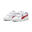 Smash 3.0 leren V sneakers voor kinderen PUMA White Club Red Navy Blue