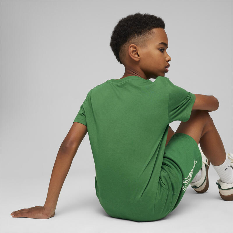 T-shirt à imprimé 90's ESS+ Enfant et Adolescent PUMA Archive Green