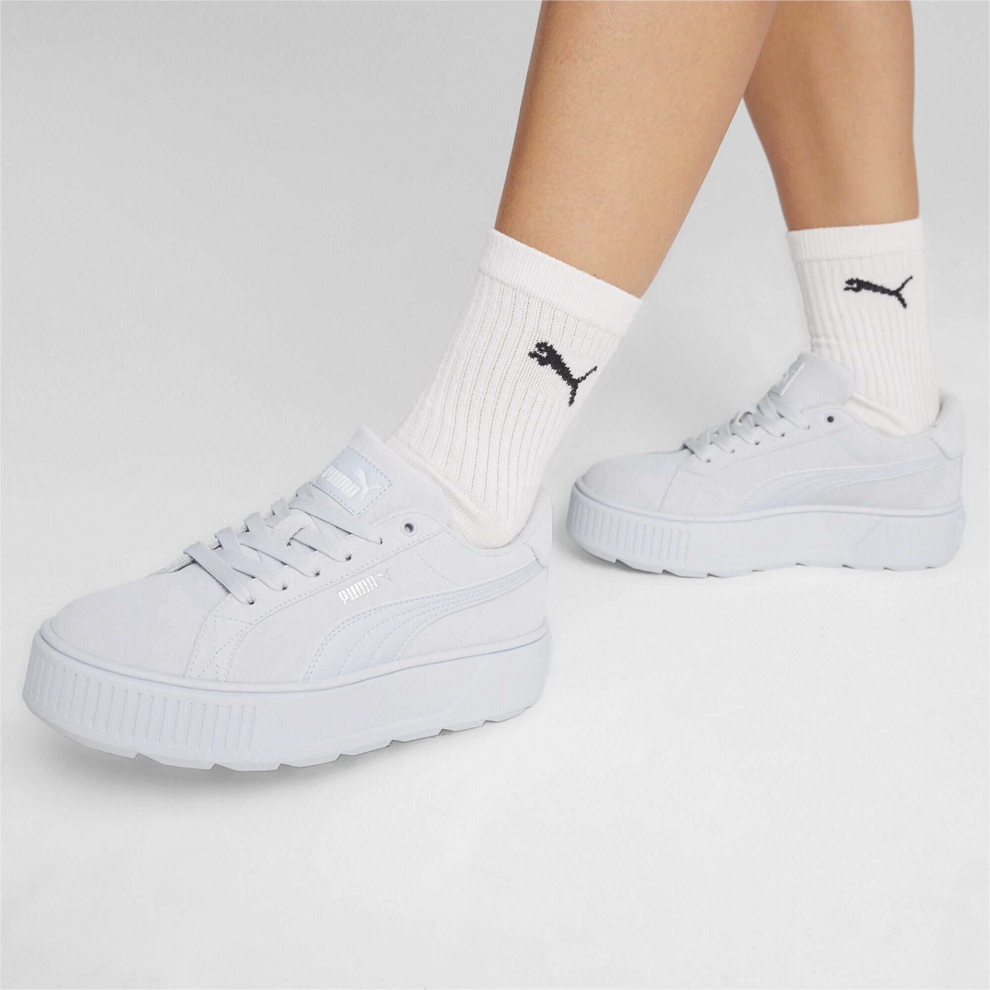 Karmen Sneakers Damen PUMA Silver Mist Gray 2/15