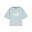 Essentials Logo Cropped T-Shirt Damen PUMA Turquoise Surf Blue