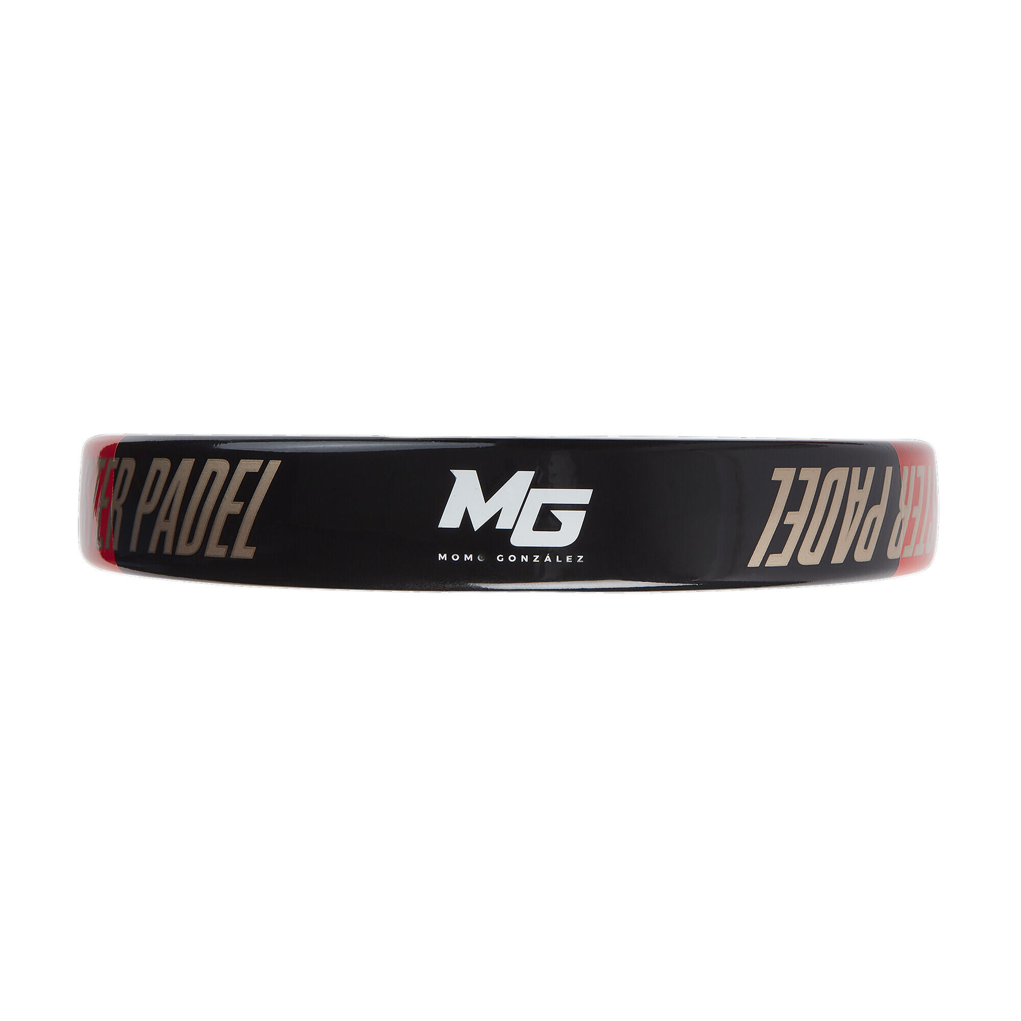 Racchetta da padel Nova ELITE Momo González 2024 PUMA Black White Active Red 3/5
