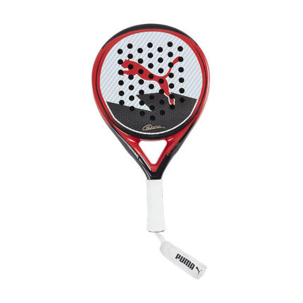 Raquette de padel Nova ELITE Momo González 2024 PUMA Black White Active Red