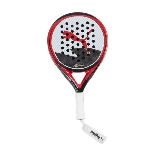 Raquette de padel Nova ELITE Momo González 2024 PUMA Black White Active Red