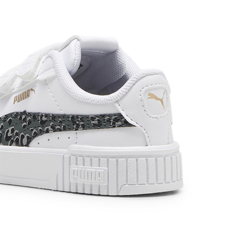 Carina 2.0 Animal Update Kisgyermek cipők PUMA White Mineral Gray Gold