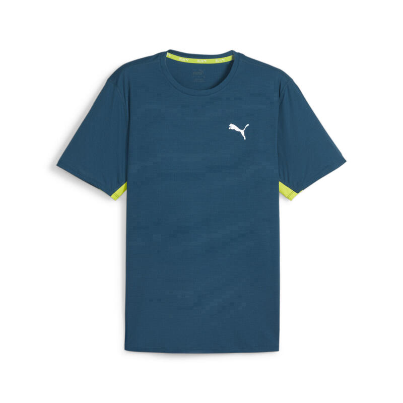 T-SHIRT VELOCITY RUN FAVORITE DA UOMO PUMA Ocean Tropic Blue