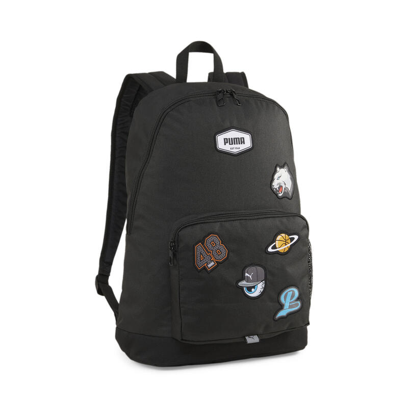 Rucas Puma Patch Backpack 22L, Fekete, Unisex