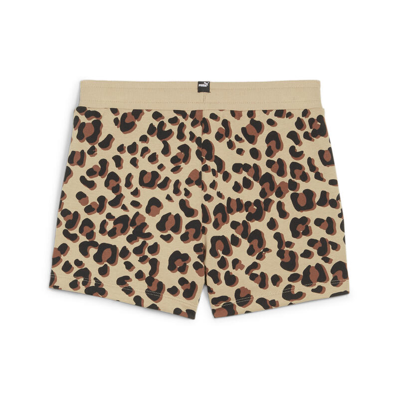 ESS+ ANIMAL short voor meisjes PUMA Prairie Tan Beige