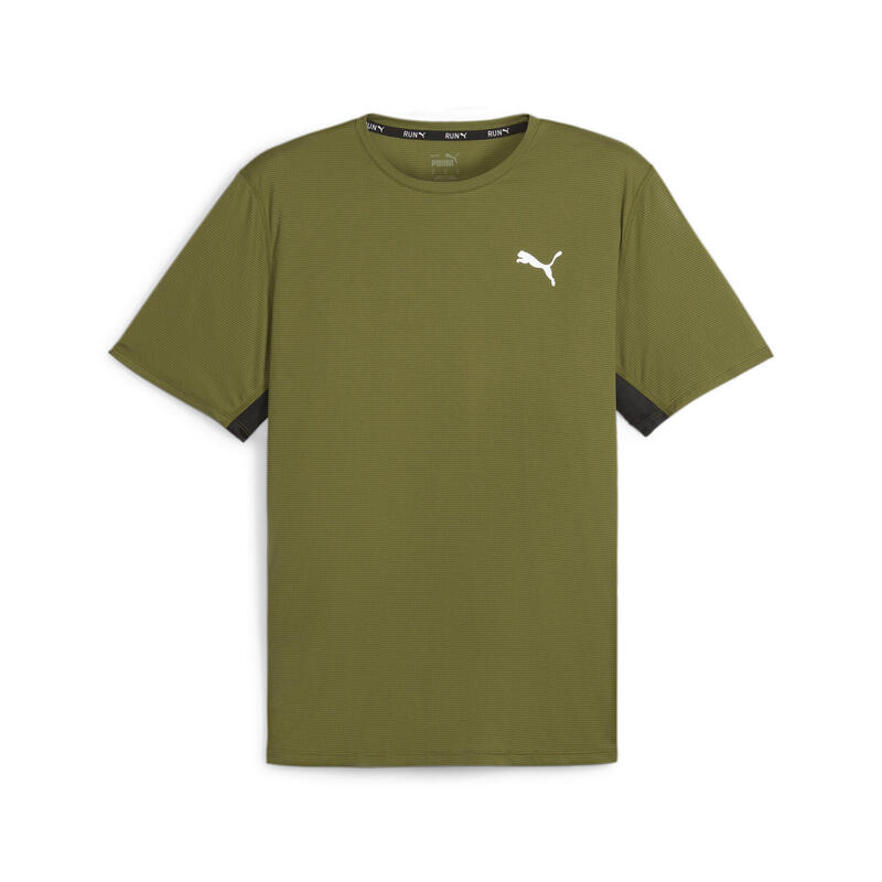 T-shirt de running Run Favorite Velocity Homme PUMA Olive Green