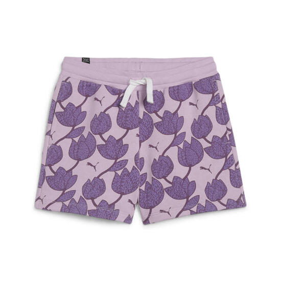 ESS+ BLOSSOM short voor meisjes PUMA Grape Mist Purple