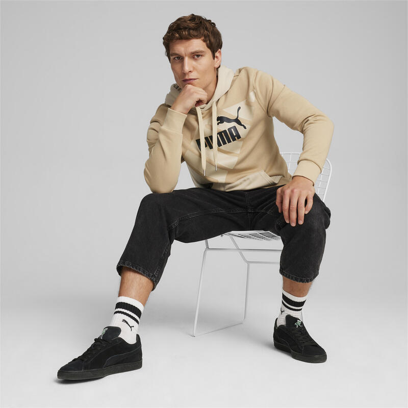 Felpa con cappuccio grafica PUMA POWER da uomo PUMA