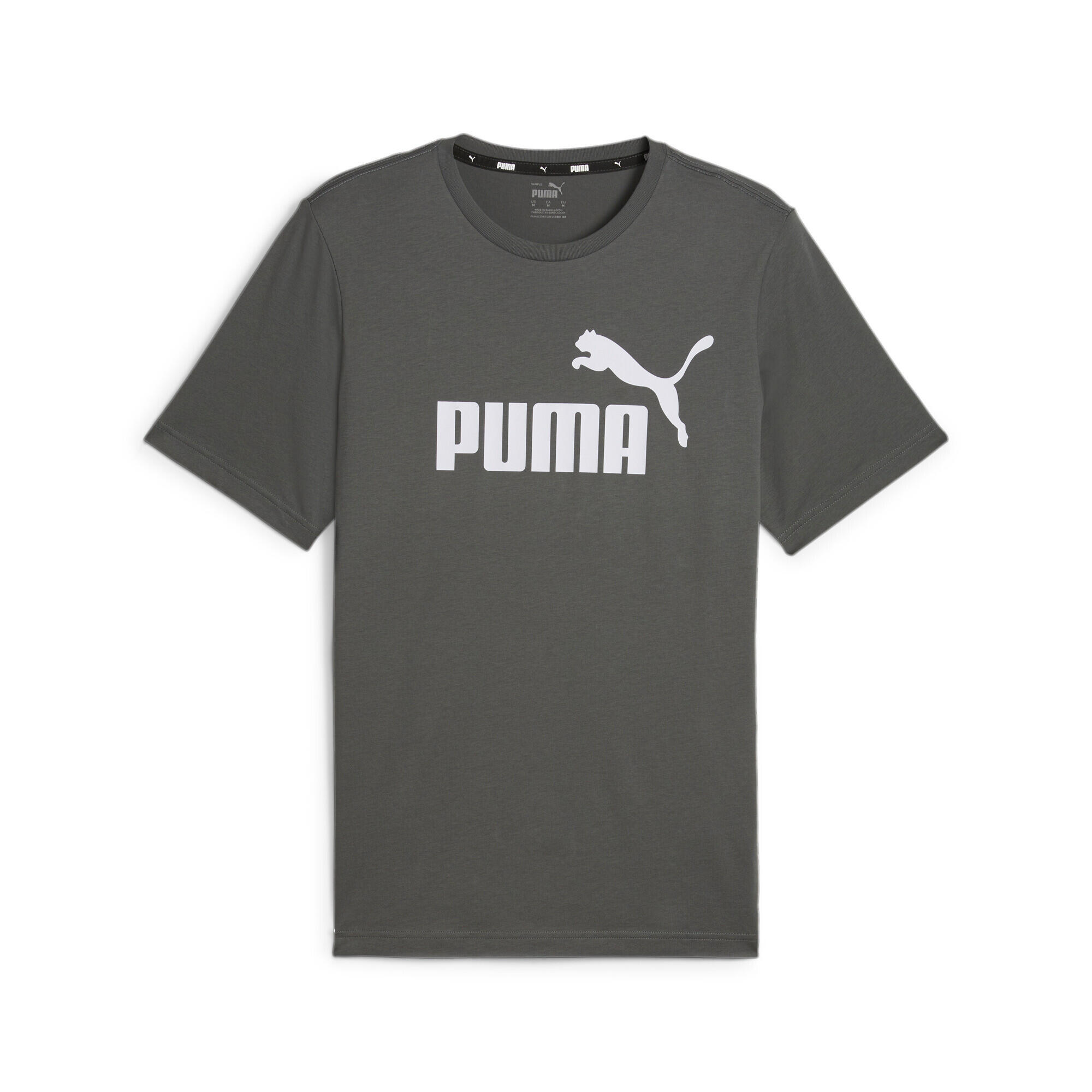Puma - T-shirt À Logo Essentials Homme Puma Mineral Gray - T-shirt Manches Courtes - Gris - 40 M - Decathlon