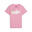 T-shirt ESS+ SUMMER CAMP per bambini PUMA Fast Pink