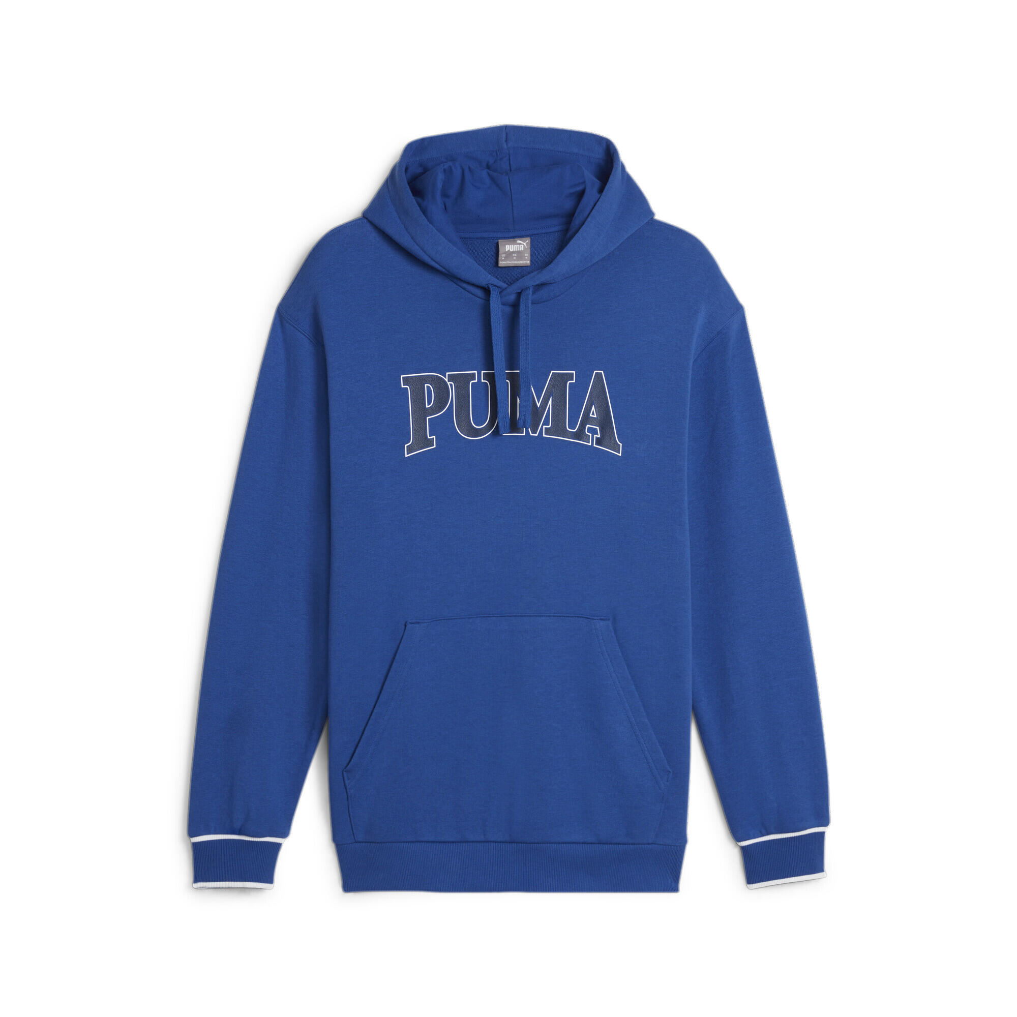 Puma - Hoodie Puma Squad Puma Cobalt Glaze Blue - Pull - Bleu|gris - 36 Xs - Decathlon