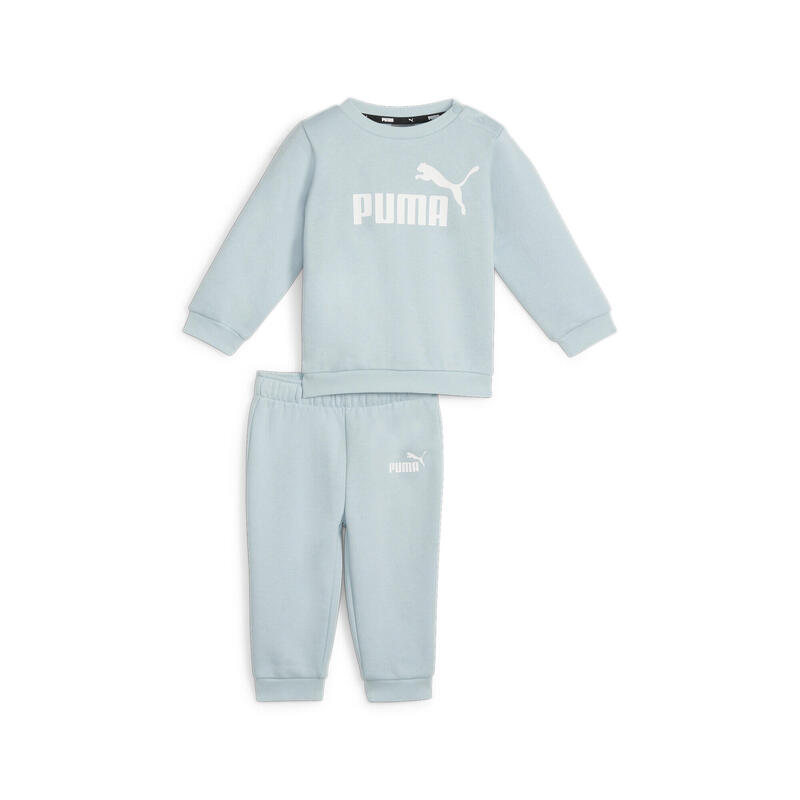 Tuta Essentials Minicats per bimbi ai primi passi PUMA Turquoise Surf Blue