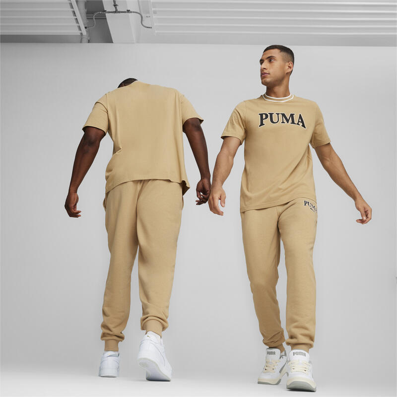 PUMA SQUAD Graphic T-shirt voor heren PUMA Prairie Tan Beige