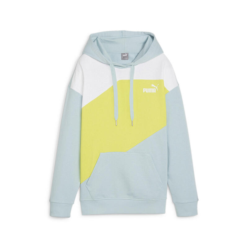 PUMA POWER hoodie voor dames PUMA Turquoise Surf Blue