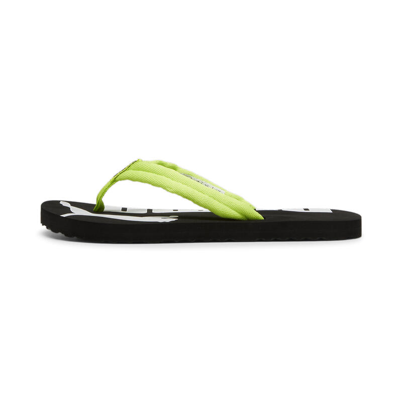 Epic Flip v2 Sandalen Jugendliche PUMA Lime Pow Black White Green