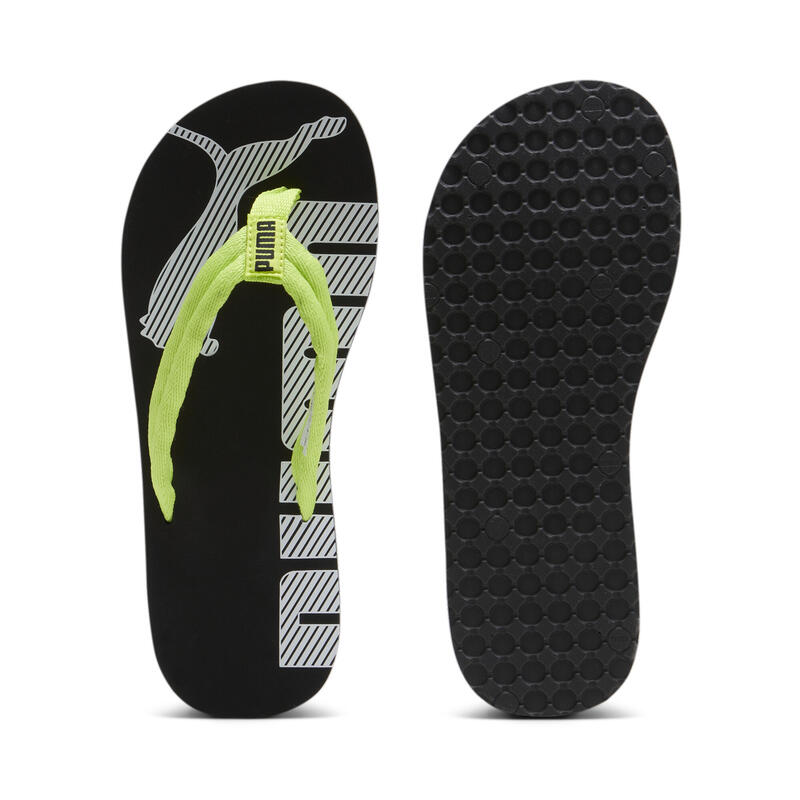 Epic Flip v2 Sandalen Jugendliche PUMA Lime Pow Black White Green