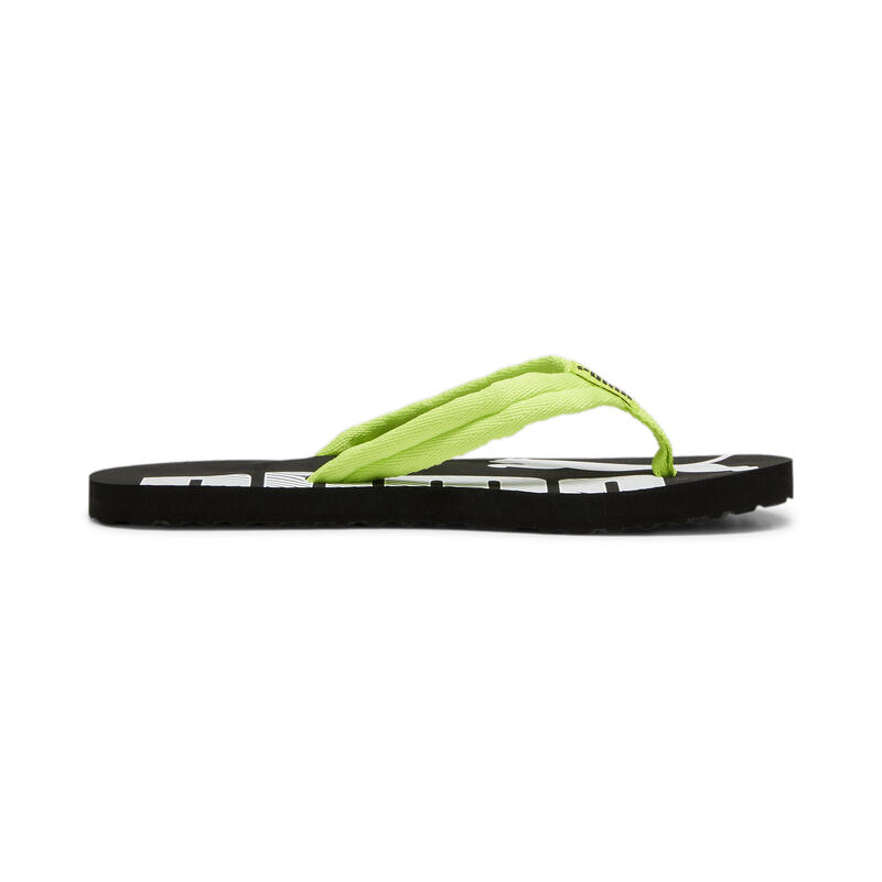 Epic Flip v2 Sandalen Jugendliche PUMA Lime Pow Black White Green