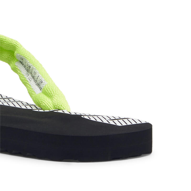 Sandali Epic Flip v2 per bambini PUMA Lime Pow Black White Green