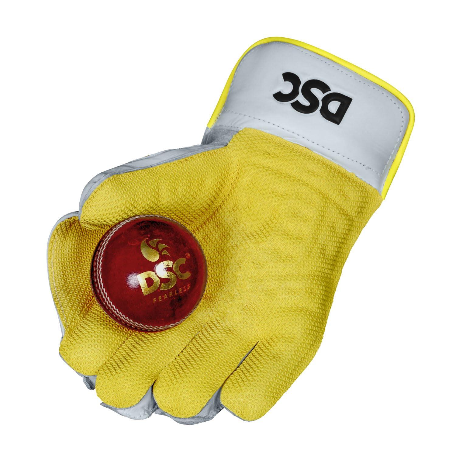 DSC Condor Flite Wicket Keeping Gloves | Leder | Flexibel & Schutz für Herren 5/5