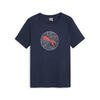 ACTIVE SPORTS T-shirt met print voor jongeren PUMA Club Navy Blue
