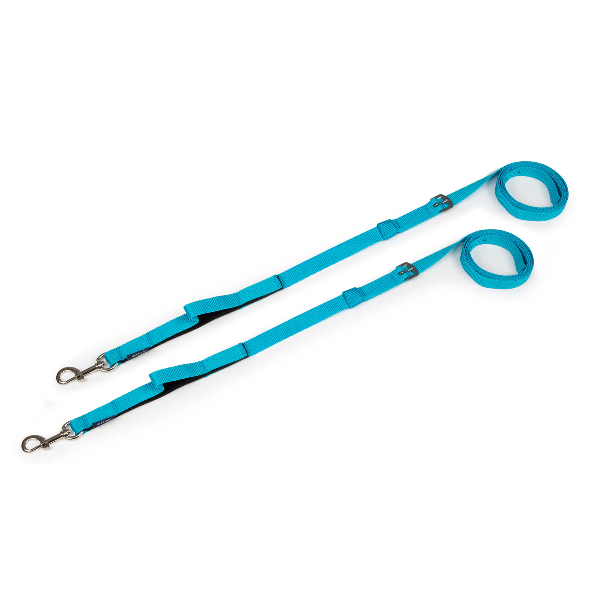 Nylon Web Horse Side Reins (Pack of 2) (Blue) 3/3