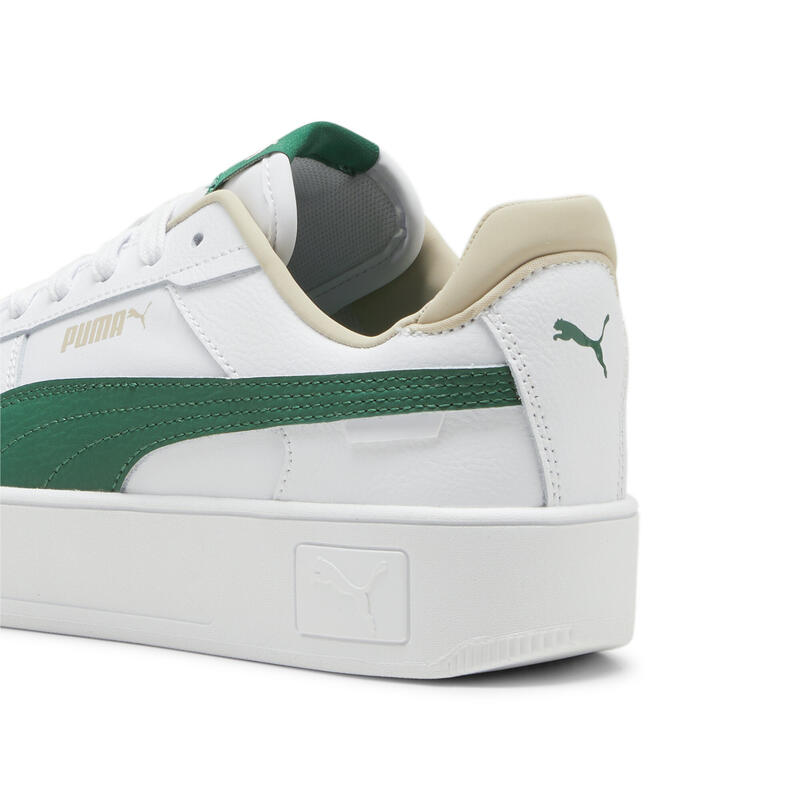 Carina Street sneakers voor dames PUMA White Vine Putty Green Beige