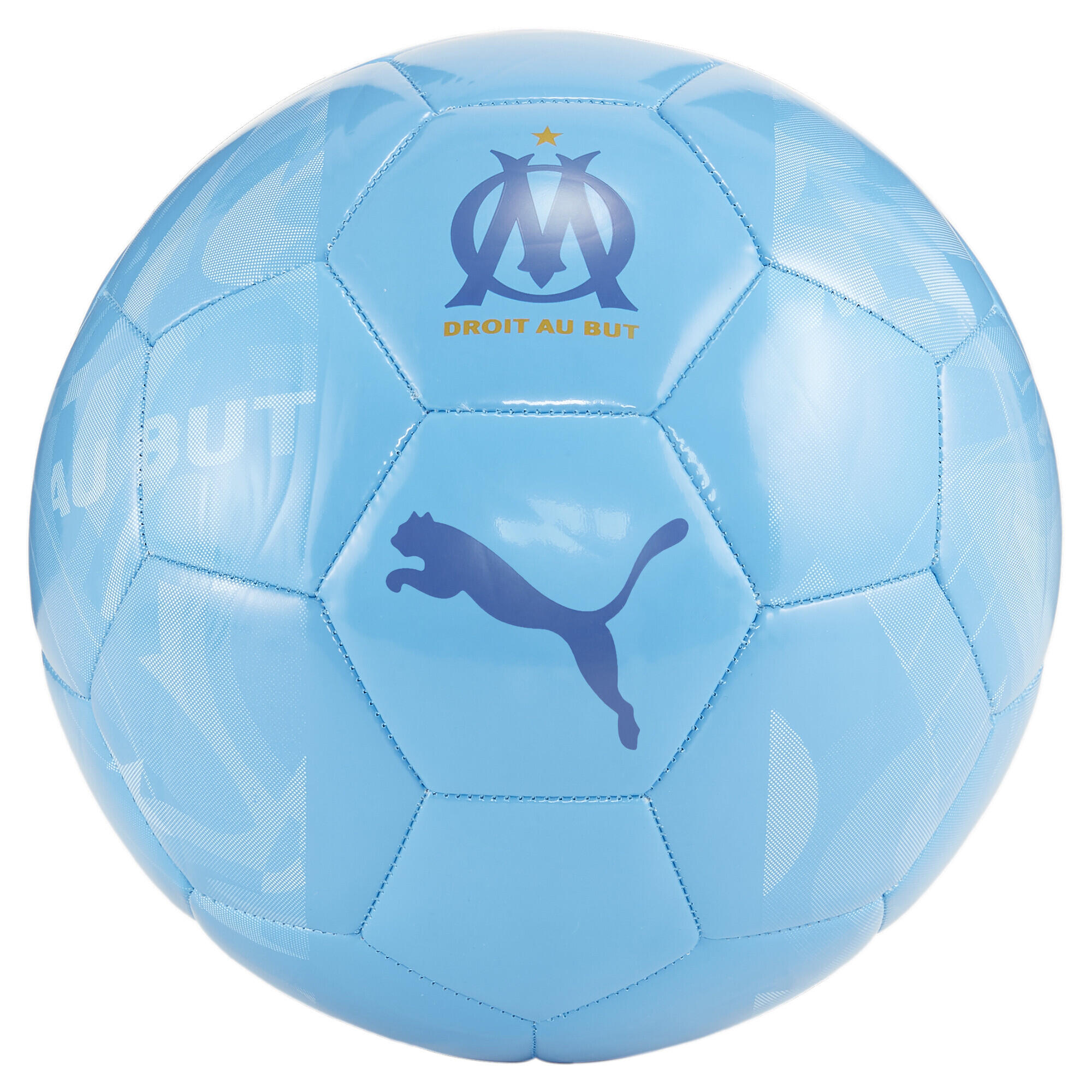 Pallone da calcio Olympique de Marseille 23/24 PUMA Bleu Azur Team Royal Blue 2/2
