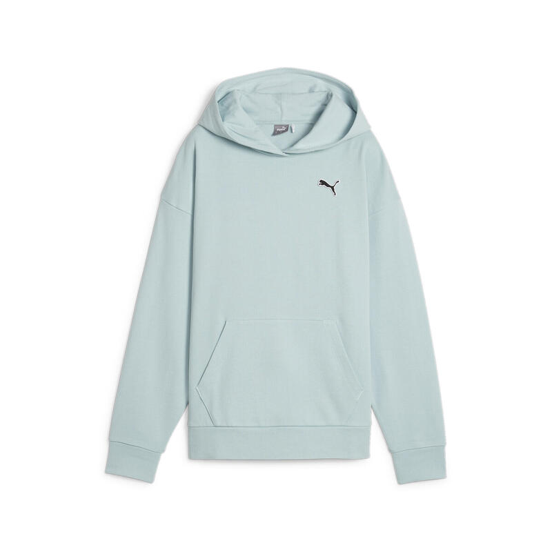 BETTER ESSENTIALS Hoodie Damen PUMA Turquoise Surf Blue