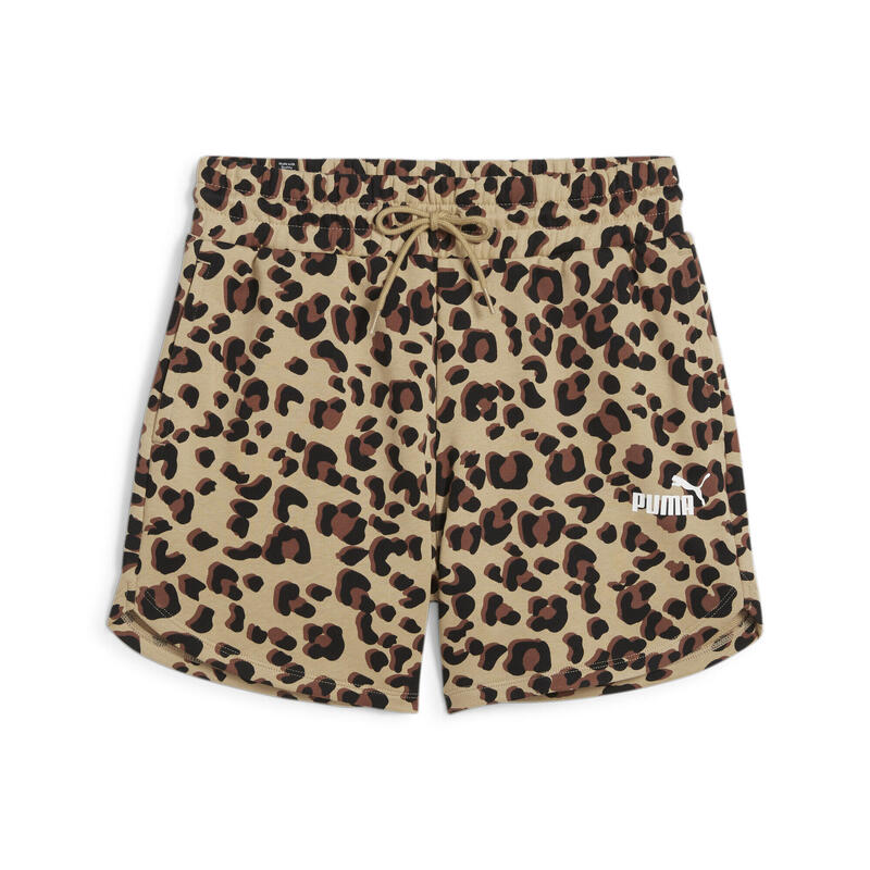 Shorts estampado ANIMAL ESS+ Mujer PUMA Prairie Tan Beige