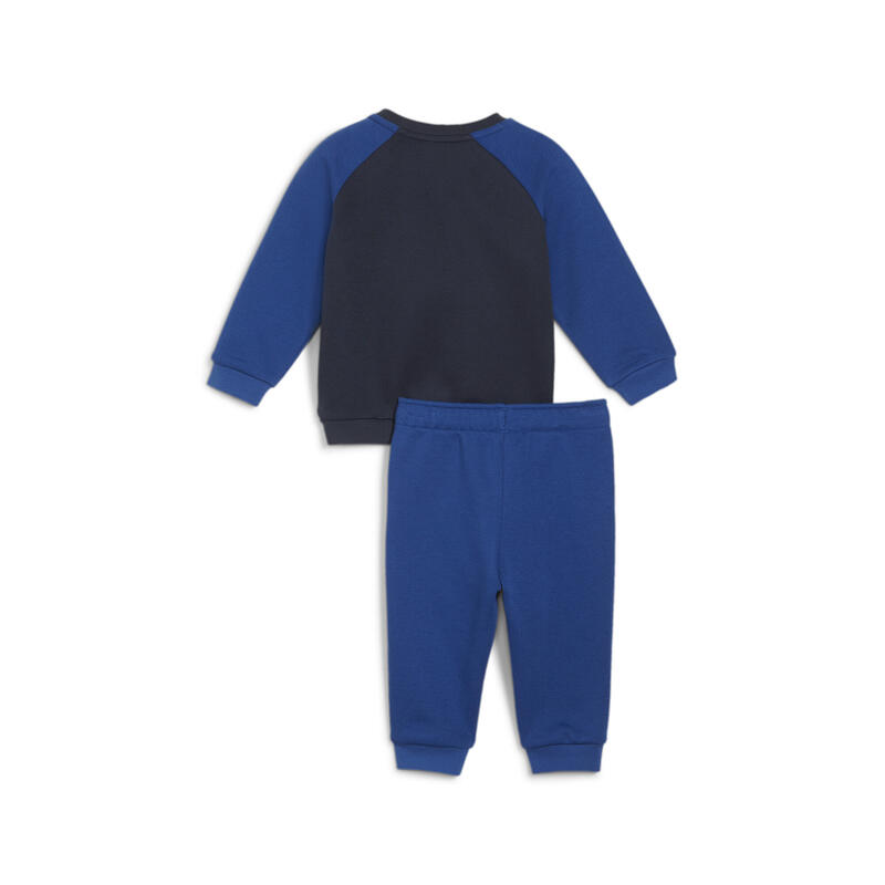 Ensemble runner à manches raglan Minicats Essentials Bébé PUMA Cobalt Glaze Blue