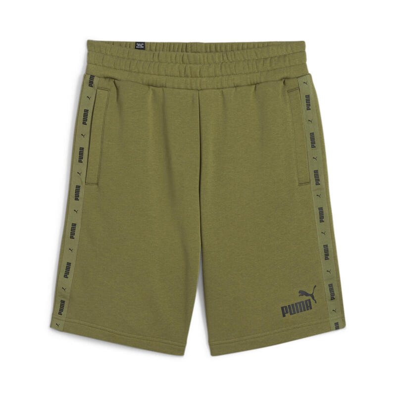 Essentials+ short met band voor heren PUMA Olive Green