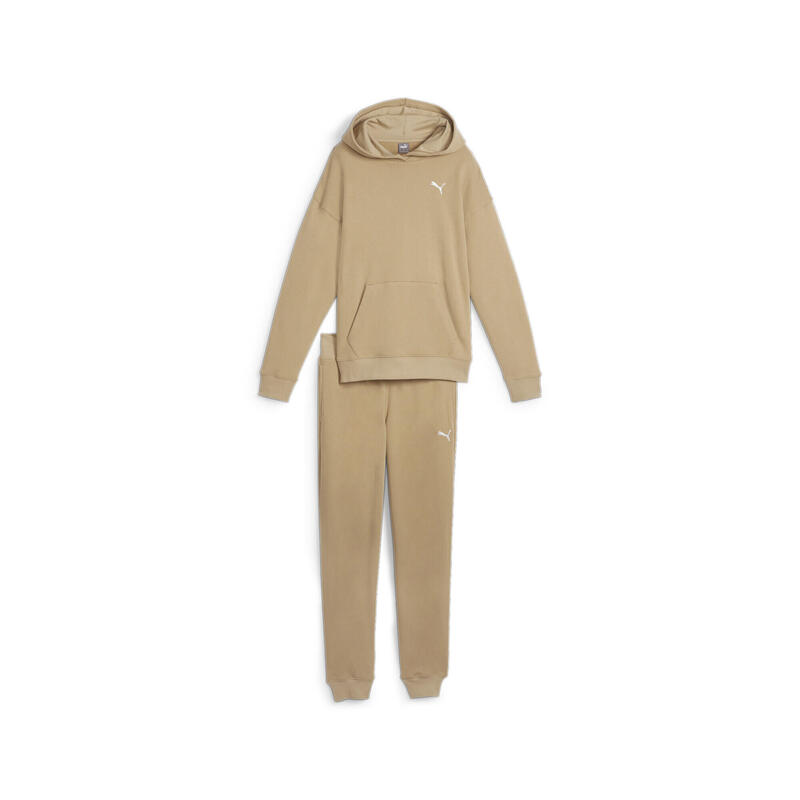 Tuta Loungewear da donna PUMA Prairie Tan Beige