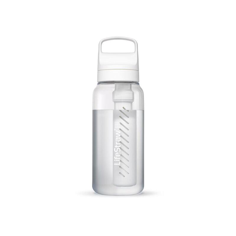 Wasserfilterflasche Go 2.0 Clear 1 Liter - Transparent