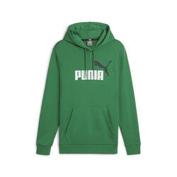Essentials+ hoodie met groot tweekleurig logo voor heren PUMA Archive Green