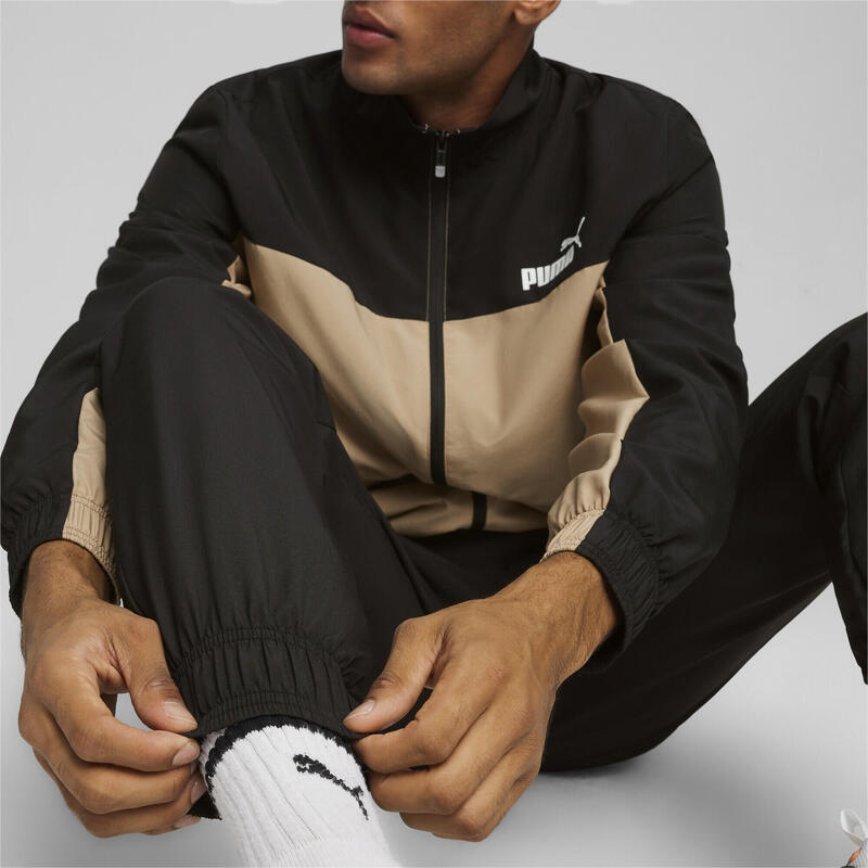 Trening barbati Puma Woven Tracksuit, Negru