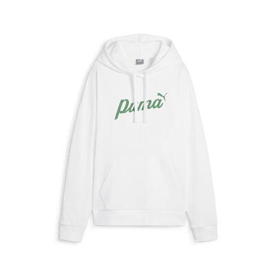 Felpa con cappuccio ESS+ Script Felpa da donna PUMA White