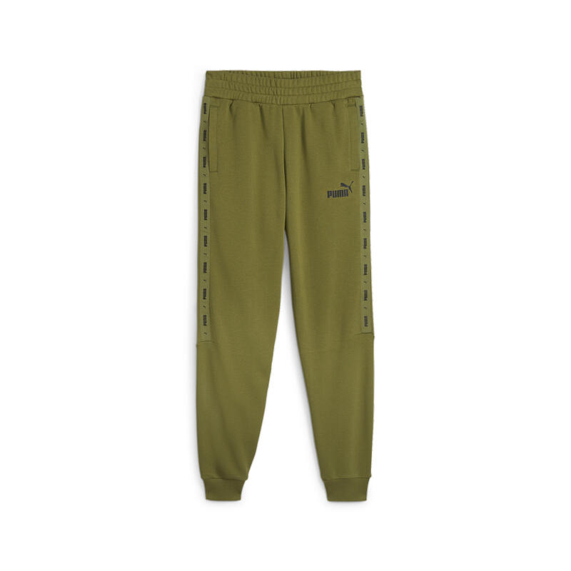 Essentials+ sweatpants met band voor heren PUMA Olive Green