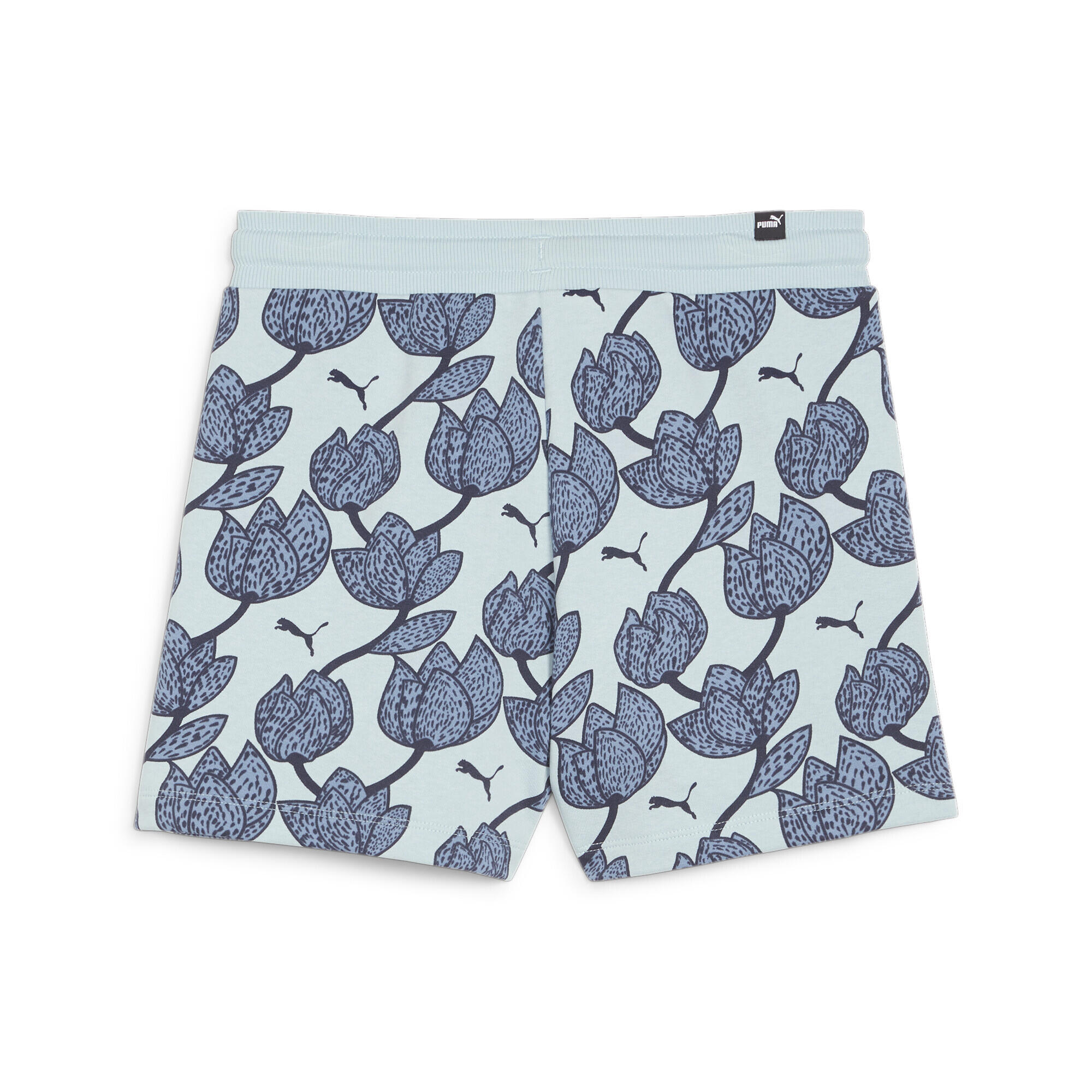 Shorts ESS+ BLOSSOM da bambina PUMA Turquoise Surf Blue 5/5